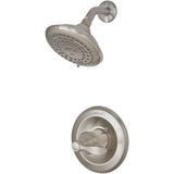 Porter Single-Handle 3-Spray Shower Faucet in Brushed Nickel (Valve Included)