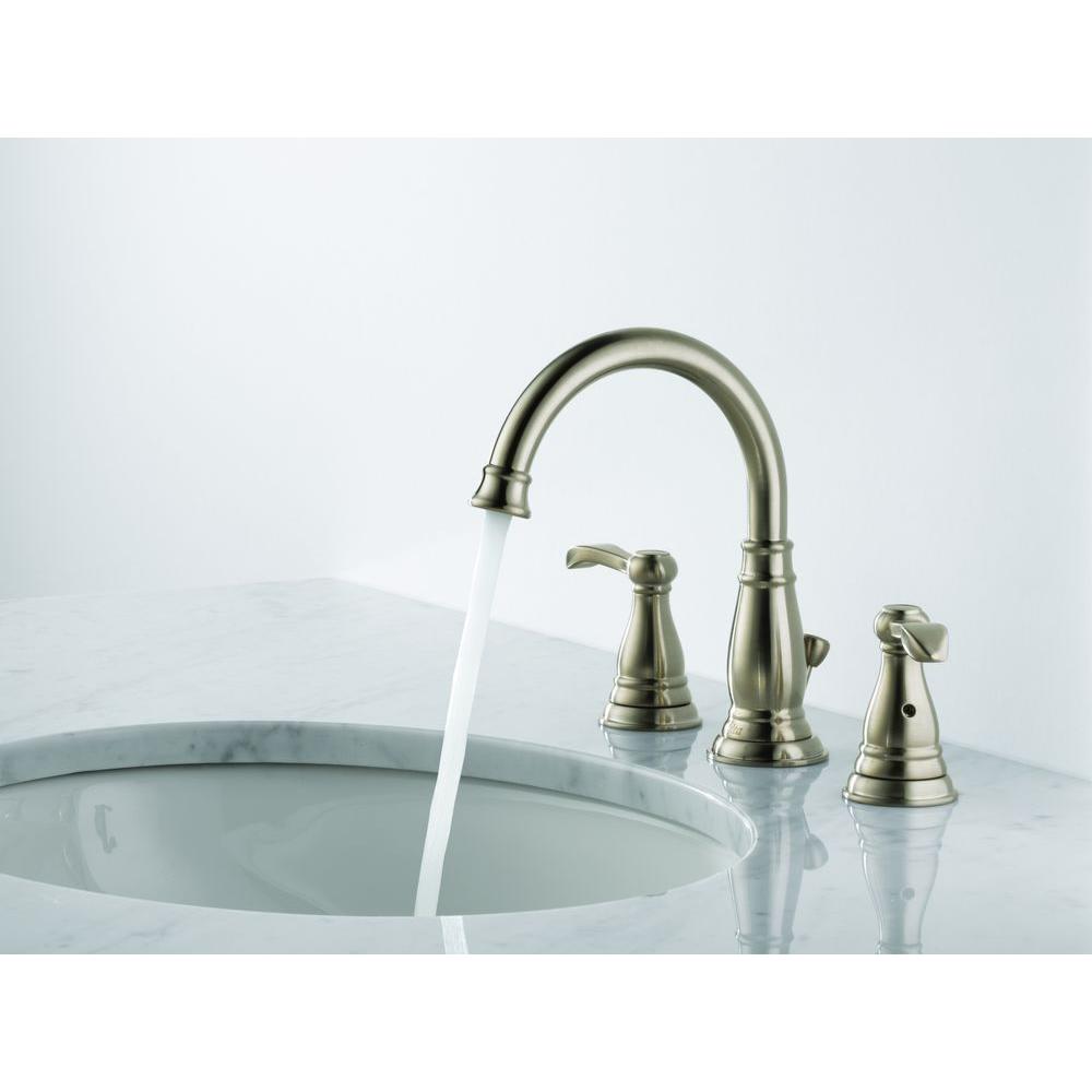 Porter 8 in. Widespread 2-Handle Bathroom Faucet in Brushed Nickel