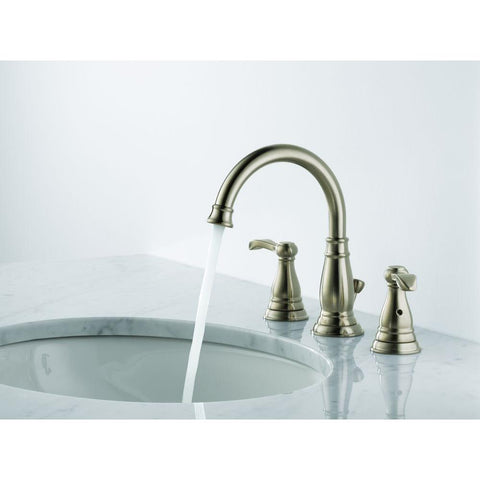 Porter 8 in. Widespread 2-Handle Bathroom Faucet in Brushed Nickel