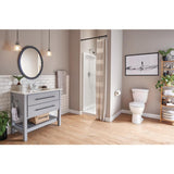 Foundations 4 in. Centerset Single-Handle Bathroom Faucet in Chrome