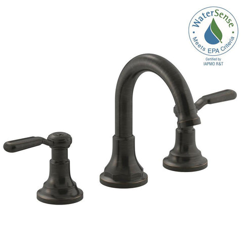 Worth 8 in. Widespread 2-Handle Bathroom Faucet in Oil-Rubbed Bronze