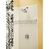 Ashville Single-Handle 1-Spray Shower Faucet with Valve in Spot Resist Brushed Nickel (Valve Included)