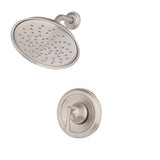 Ashville Single-Handle 1-Spray Shower Faucet with Valve in Spot Resist Brushed Nickel (Valve Included)