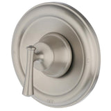 Ashville Single-Handle 1-Spray Shower Faucet with Valve in Spot Resist Brushed Nickel (Valve Included)