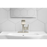 Katun Single Hole Single Handle Bathroom Faucet in Vibrant Brushed Nickel