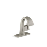 Katun Single Hole Single Handle Bathroom Faucet in Vibrant Brushed Nickel