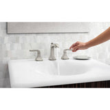 Rubicon 8 in. Widespread 2-Handle Bathroom Faucet in Vibrant Brushed Nickel